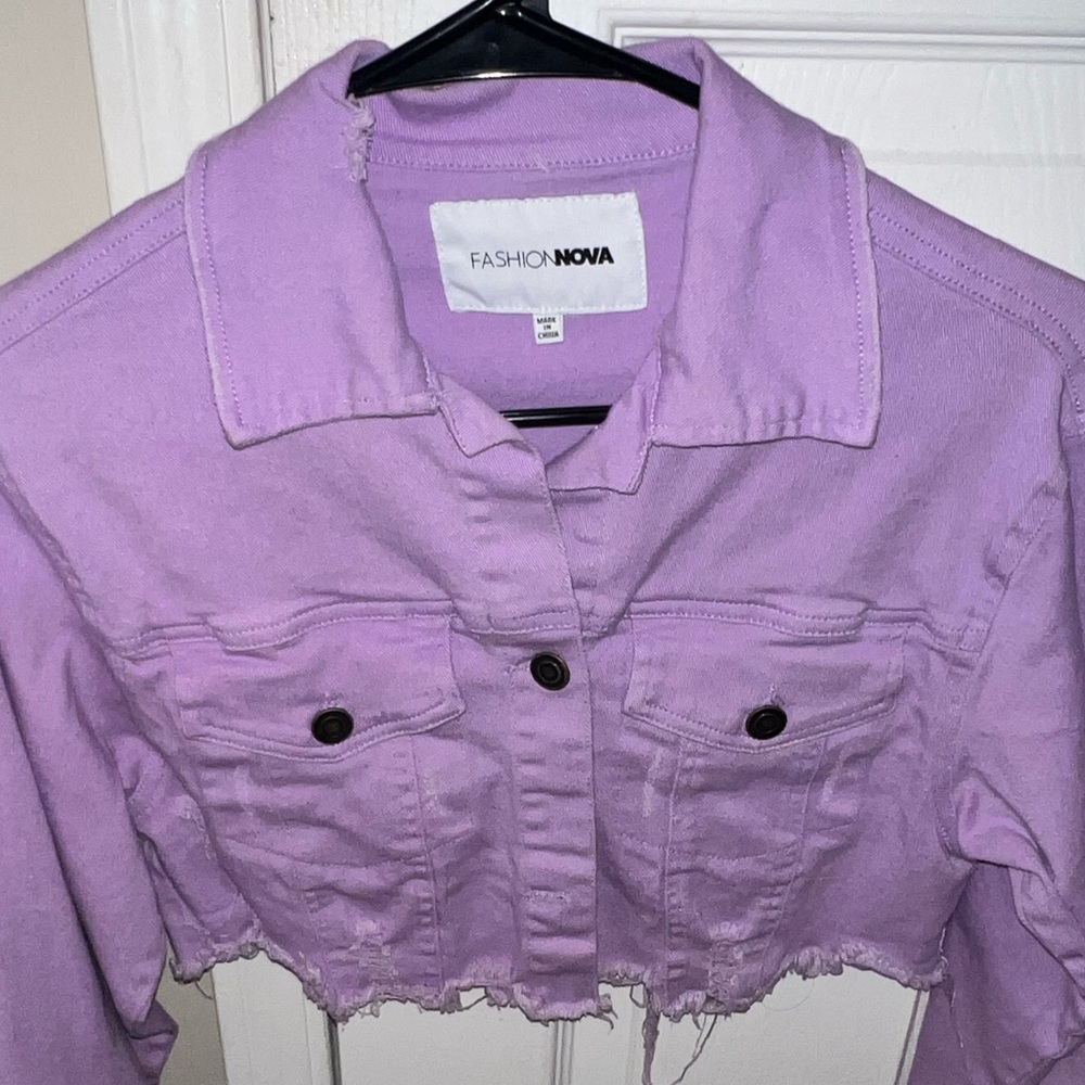 Cropped Denim Jacket